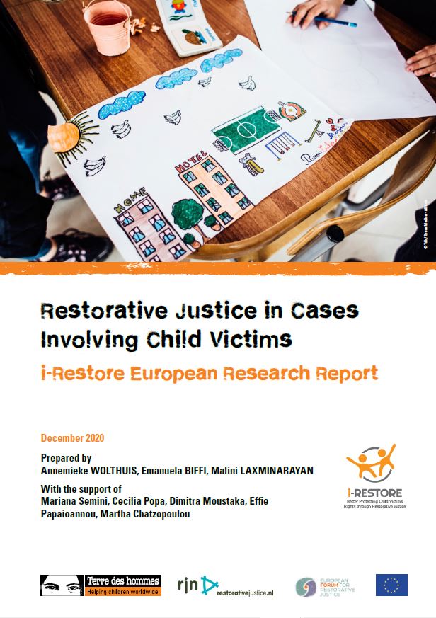 i-RESTORE European Research report on the application of restorative justice in cases involving child victims